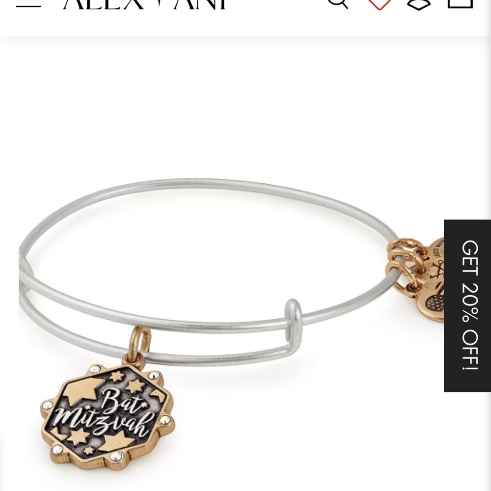 Bat Mitzvah Alex and Ani Bracelet